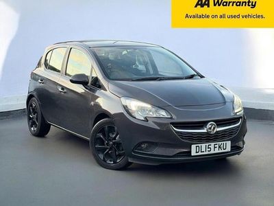 Used Vauxhall Corsa Design Edition 90 HP (66 kW) 2015 Grey Hatchback
