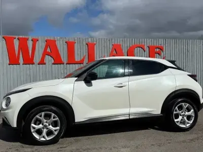 Used Nissan Juke N-Connecta 117 HP (86 kW) 2020 White SUV