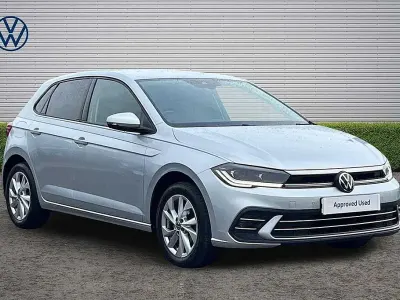 Used VW Polo Style 95 HP (69 kW) 2023 Silver Hatchback