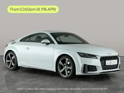 Begagnad Audi TT S-Line 245 HK (180 kW) 2019 Vit Sportkupé