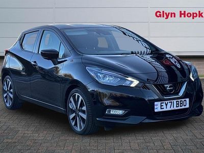 Used Nissan Micra Tekna 2021 Black Hatchback