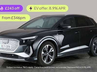 Used 2023 Audi Q4 e-tron S-Line SUV | £21,617 (Super price)