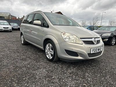 Silver Used 2010 Vauxhall Zafira MPV | £1,995 (Expensive)