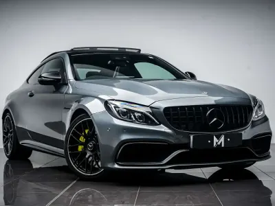 Used Mercedes C63S AMG Premium 510 HP (375 kW) 2017 Grey Coupe