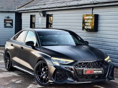 White Used 2023 Audi A3 Black Edition Sedan | £27,289 (Expensive)