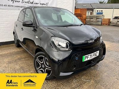 Used Smart ForFour Electric Drive Premium 60 kW (82 HP) 2021 Black Hatchback