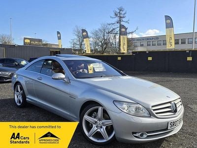 Used Mercedes CL500 382 HP (280 kW) 2007 Silver Coupe