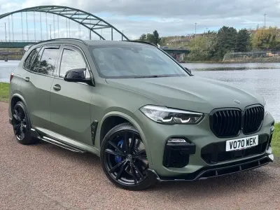 Used BMW X5 Sport Line 400 HP (294 kW) 2020 White SUV