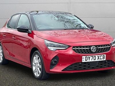 Used Vauxhall Corsa Elite 101 HP (74 kW) 2020 Red Hatchback