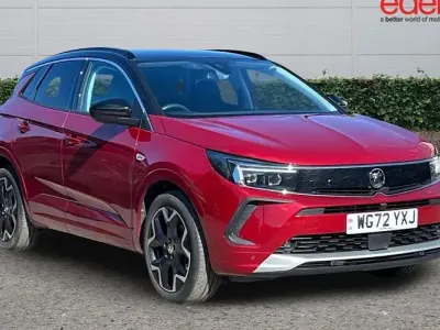 Used Vauxhall Grandland X Elite 131 HP (96 kW) 2021 Red SUV