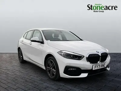 Used BMW 118 Sport Line 2021 White Hatchback