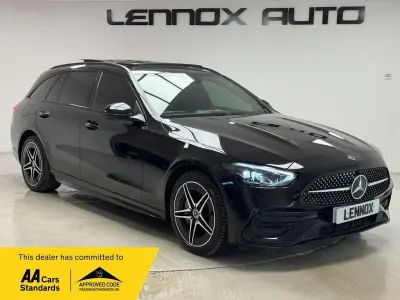 Used Mercedes C300e Urban 2024 Black Estate