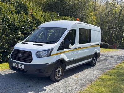 Used Ford Transit 130 HP (95 kW) 2019 White Van