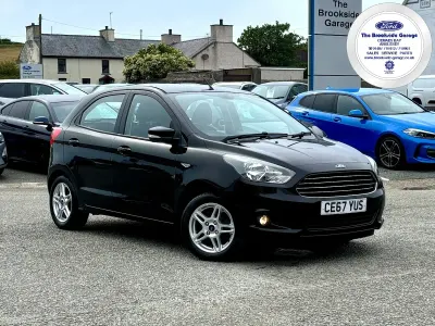 Used Ford Ka Plus Zetec 70 HP (51 kW) 2017 Black Hatchback