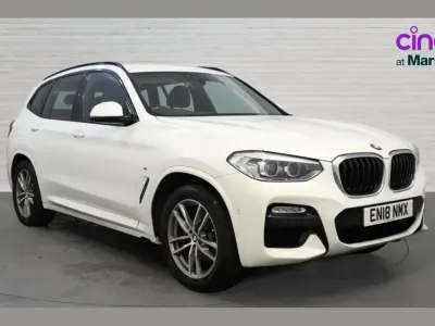Used BMW X3 M Sport 190 HP (139 kW) 2018 White SUV