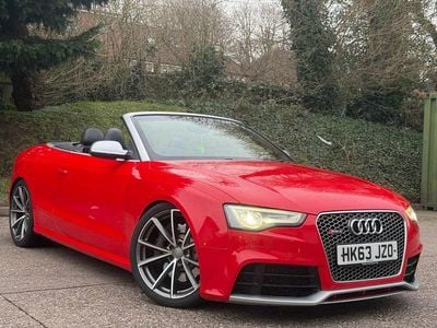 Red Used 2013 Audi RS5 Cabriolet | £17,999 (Fair price)