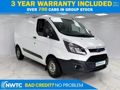 Used Ford Transit Custom S 104 HP (76 kW) 2018 White Van
