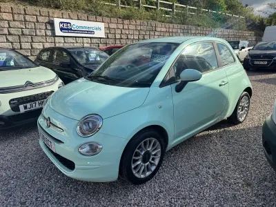 Used Fiat 500 Pop Star 69 HP (50 kW) 2018 Green Hatchback