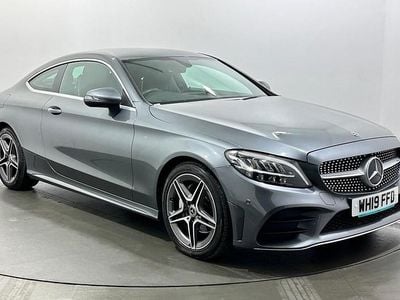 Used Mercedes C200 AMG line 184 HP (135 kW) 2019 Grey Coupe