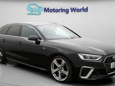 Used Audi A4 S-Line 150 HP (110 kW) 2021 Black Estate