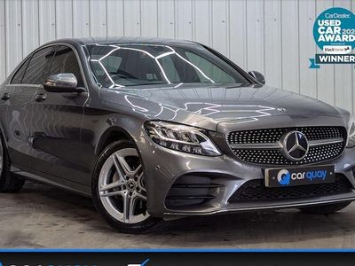 Used Mercedes C200 AMG line 184 HP (135 kW) 2019 Grey Sedan