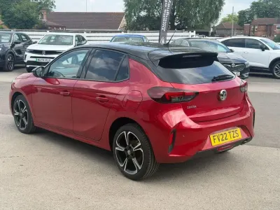 Used Vauxhall Corsa Edition 99 HP (72 kW) 2022 Red Hatchback