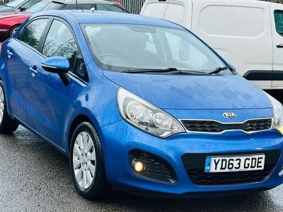 Used Kia Rio 2013 Blue Hatchback