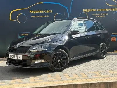Used Skoda Fabia Monte Carlo 95 HP (69 kW) 2018 Black Estate
