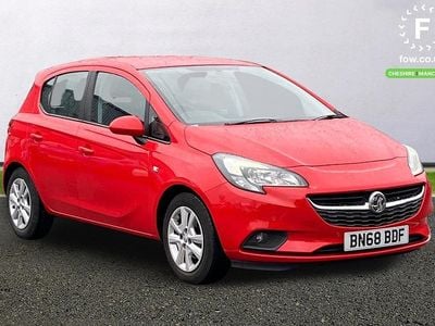 Used Vauxhall Corsa Design Edition 75 HP (55 kW) 2018 Red Hatchback