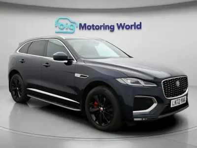 Used Jaguar F-Pace R-Dynamic 404 HP (297 kW) 2022 Blue SUV