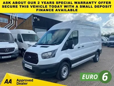 Używany Ford Transit 130 KM (95 kW) 2019 Biały Van