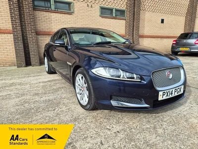 Used Jaguar XF Premium Luxury 2014 Blue Sedan