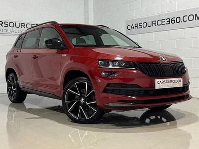 Red Used 2022 Skoda Karoq SportLine SUV | £22,950 (Fair price)