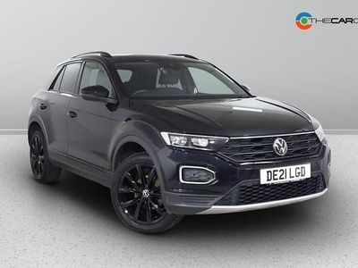 Used VW T-Roc Black Edition 150 HP (110 kW) 2021 Black SUV