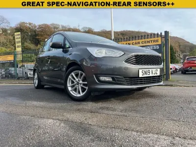 Used Ford C-MAX Zetec 125 HP (91 kW) 2019 Grey MPV