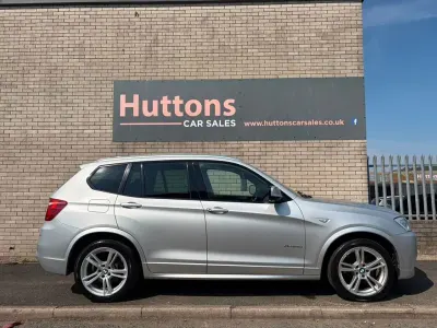 Used BMW X3 M Sport 184 HP (135 kW) 2011 Silver SUV