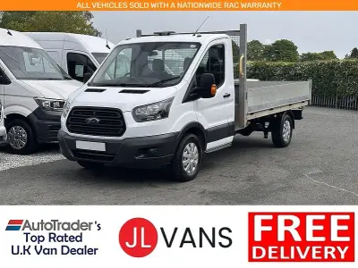 Used Ford Transit 130 HP (95 kW) 2017 White Van
