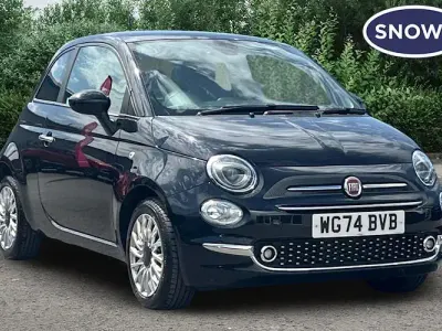Used Fiat 500 69 HP (50 kW) 2024 Black Hatchback