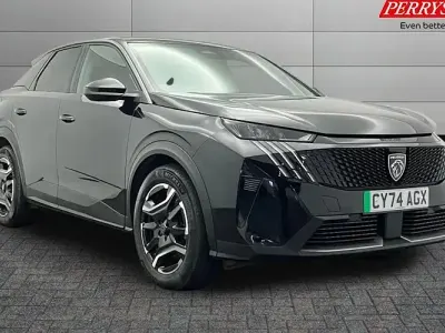 Used Peugeot e-3008 Allure 156 kW (213 HP) 2024 Black SUV