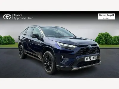 Used Toyota RAV4 218 HP (160 kW) 2022 Blue/black SUV