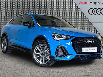 Used Audi Q3 Black Edition 241 HP (177 kW) 2021 Blue SUV