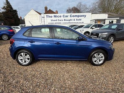 Used VW Polo SE 65 HP (47 kW) 2018 Blue Hatchback