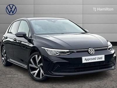 Black Used 2021 VW Golf VIII R-line Hatchback | £20,950 (Expensive)