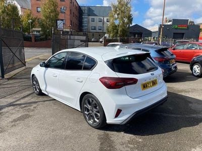 White Used 2022 Ford Focus ST-Line Hatchback | £14,999 (Fair price)