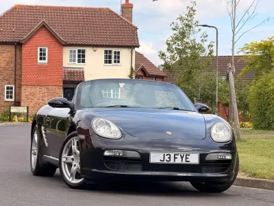 Used Porsche Boxster 245 HP (180 kW) 2008 Black Cabriolet
