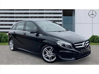 Begagnad Mercedes B180 AMG Line Premium 109 HK (80 kW) 2018 Svart Minibuss