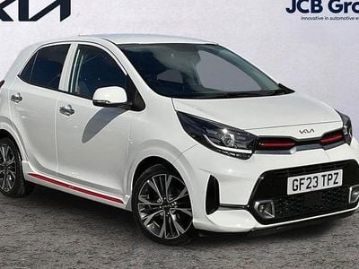 Used Kia Picanto GT-Line S 101 HP (74 kW) 2023 White Hatchback