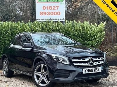 Black Used 2018 Mercedes GLA220 AMG line SUV | £12,899 (Fair price)