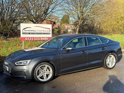 Grey Used 2018 Audi A5 S-Line Hatchback | £15,975 (Fair price)