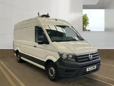 Used VW Crafter Trendline 102 HP (75 kW) 2021 White Van